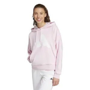 Dames sweatshirt met losse capuchon adidas Essentials Big Logo French Terry image-1