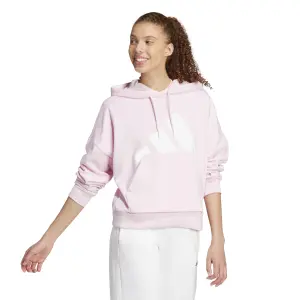 Dames sweatshirt met losse capuchon adidas Essentials Big Logo French Terry image-2