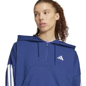 Sweatshirt à capuche 1/4 Zip femme adidas Essentials 3-Stripes image-4