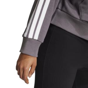 Sweatshirt à capuche 1/4 zip femme adidas Essentials 3-Stripes French Terry image-5