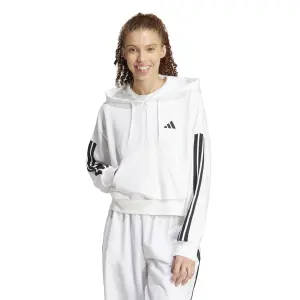Sweatshirt à capuche 1/4 zip femme adidas Essentials 3-Stripes image-1