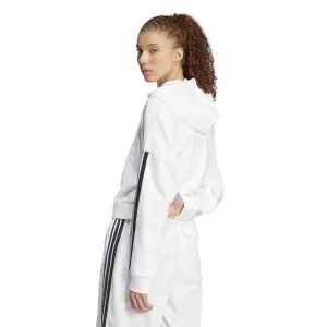 Sweatshirt à capuche 1/4 zip femme adidas Essentials 3-Stripes image-3