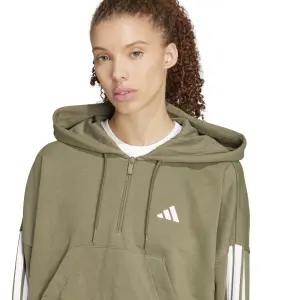 Women's hooded sweatshirt adidas Essentials 3-Stripes French Terry image-4