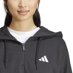 Sweatshirt à capuche 1/4 zip femme adidas Essentials 3-Stripes image-4