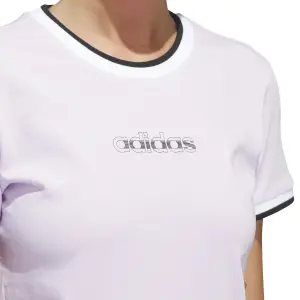 Camiseta de mujer adidas Summer prep graphic image-4