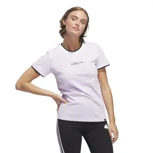Camiseta de mujer adidas Summer prep graphic image-1