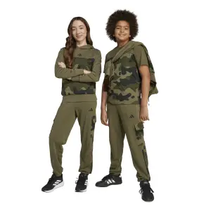 Kids' cargo pocket joggers adidas Essentials Camo image-4