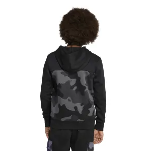 Camisola com capuz para criança adidas Essentials Camo Fleece image-4