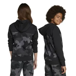 Camisola com capuz para criança adidas Essentials Camo Fleece image-6