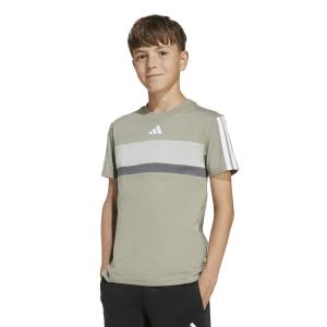 T-Shirt adidas Seasonal Essentials Tiberio 3 stripes image-1