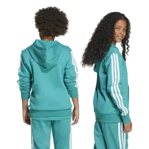 Felpa con cappuccio per bambini adidas Essentials 3-Stripes Fleece image-5