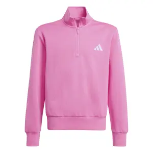 Sweatshirt med halv dragkedja för barn adidas Essentials image-0