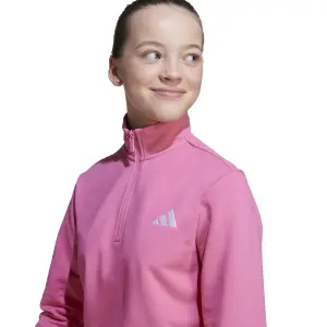 Sweatshirt med halv dragkedja för barn adidas Essentials image-5