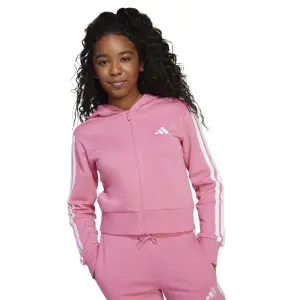 Girl's tracksuit adidas Essentials 3-Stripes Fleece image-4