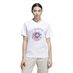 Camiseta de mujer adidas T-shirt imprimé floral image-1