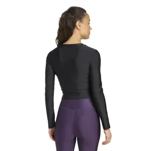 Langarmtrikot für Damen adidas Workout Essentials Shine image-2