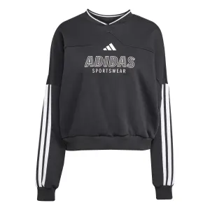 Sweatshirt molleton 3 bandes femme adidas Tiro image-0