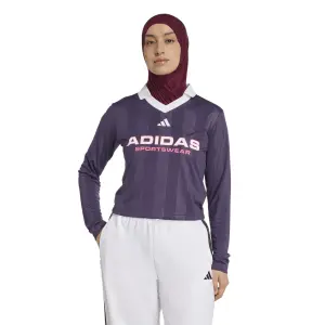 Camiseta manga larga mujer adidas Tiro image-1