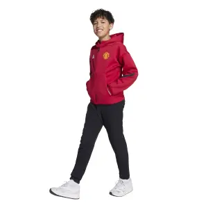 Manchester United Kinder Kapuzenjacke mit Volllänge-Reißverschluss Z.N.E. Anthem 2025/26 image-2