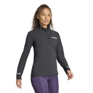 Dames lange mouw half-zip t-shirt adidas Terrex Xperior image-3