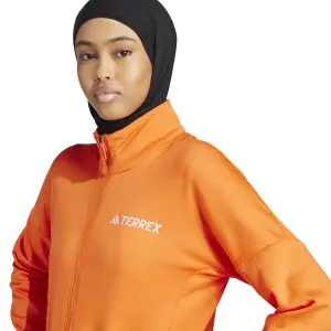 Chaqueta polar de senderismo para mujer adidas Terrex Xperior Climawarm Light image-4