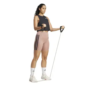 Adidas Optime Essentials 3-Stripes Damen-Radhose image-3