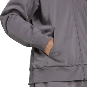 Fleece hættetrøje med fuld lynlås adidas All SZN image-4