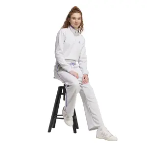 Sweatshirt crop 1/4 zip femme adidas Essentials Color Pop image-4