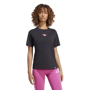 Camiseta de mujer adidas Lounge Mini Graphic image-1