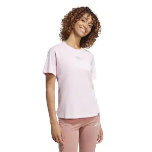 Camiseta de mujer adidas Lounge Mini Graphic image-3