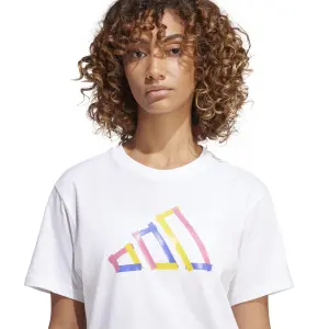 Camiseta de mujer adidas Tech Fill Graphic image-4