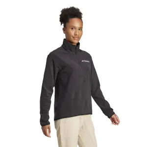 Fleece med 1/2 dragkedja för kvinnor adidas Multi Essentials image-2