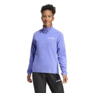 Fleece Pulli 1/2 Zip Damen adidas image-1