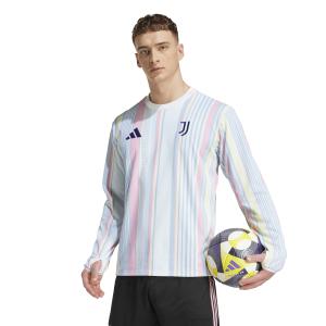 Juventus Turin langärmliges Prematch-Trikot 2025/26 image-1