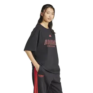 Camiseta de mujer adidas House of Tiro Linear Graphic image-3
