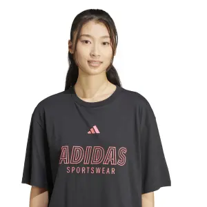 Camiseta de mujer adidas House of Tiro Linear Graphic image-5