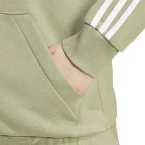 Felpa con cerniera a cappuccio da donna adidas Essentials 3-Stripes image-5