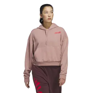Sweatshirt med huva för kvinnor adidas Select AWB image-3