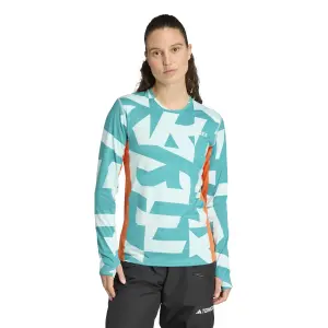 Damen Langarm T-Shirt aus Mischmaterial adidas image-1