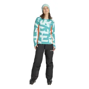 Damen Langarm T-Shirt aus Mischmaterial adidas image-2