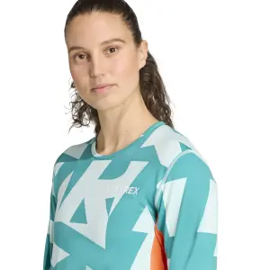 Damen Langarm T-Shirt aus Mischmaterial adidas image-5
