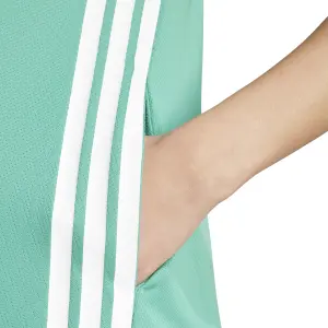 Robe longue découpée en mesh doux avec femme adidas Tiro 3 Stripes image-6