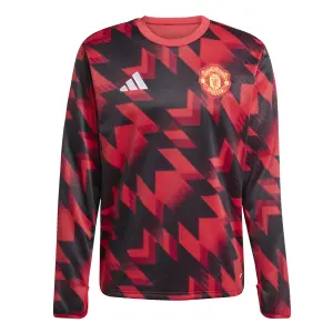 Manchester United Prematch Sweatshirt 2025/26 image-0