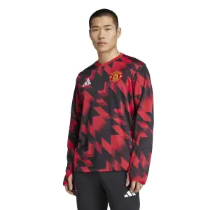 Manchester United Prematch Sweatshirt 2025/26 image-1