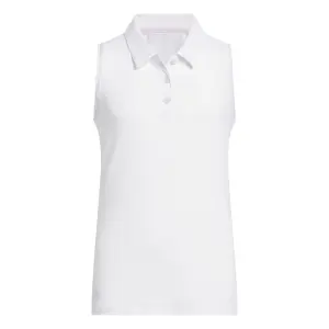 Girls' sleeveless polo shirt adidas Performance image-0
