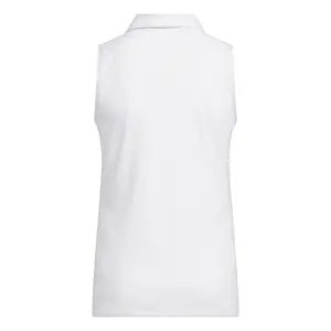 Girls' sleeveless polo shirt adidas Performance image-1