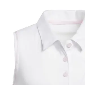 Girls' sleeveless polo shirt adidas Performance image-2