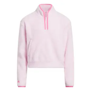 Girl's 1/4 zip fleece adidas Performance image-0