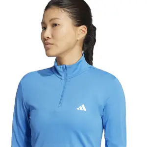 Sudadera con cremallera 1/4 adidas Hyperglam image-4