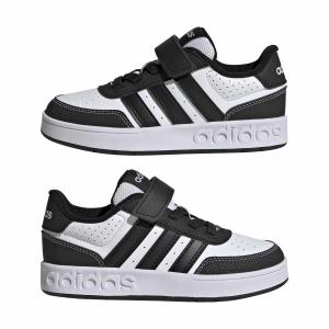 Ténis com atacadores e fecho de velcro para criança adidas Breakbase image-2